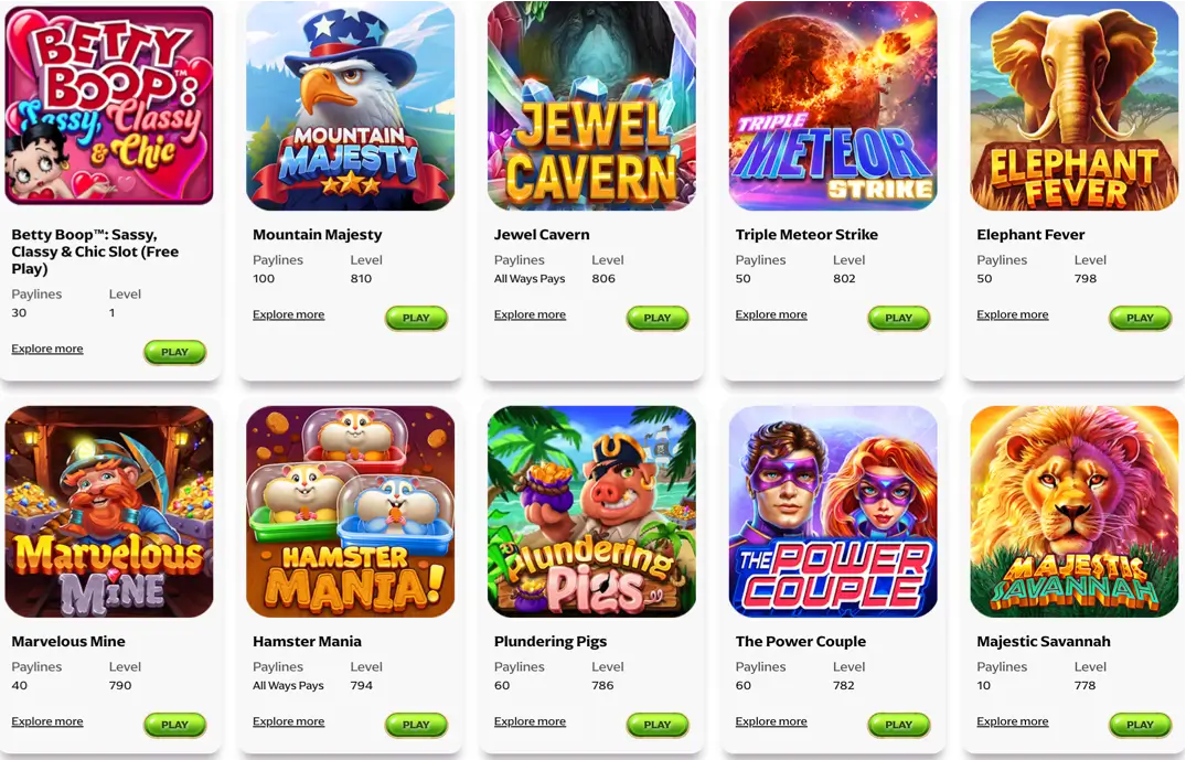 Caesars Casino Platform